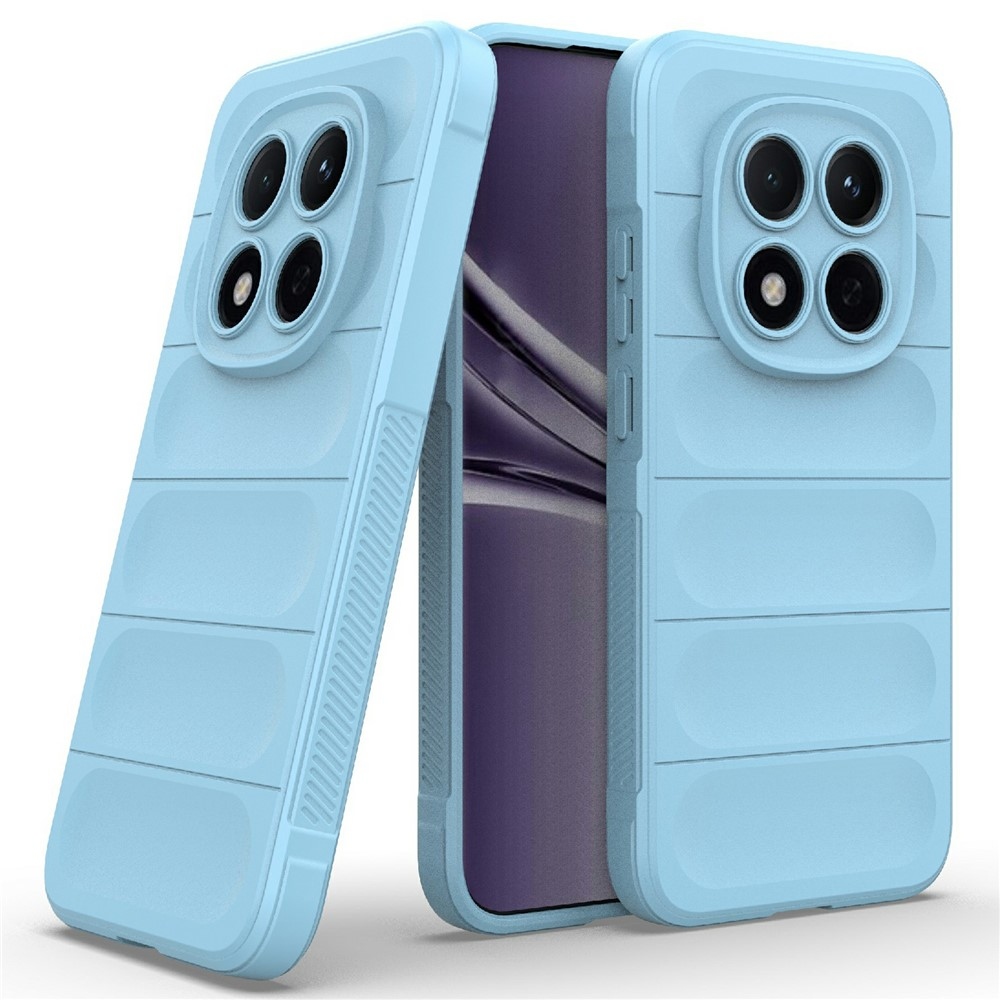 Rugg odolný gelový obal na Xiaomi Redmi Note 15 Pro 5G - světlemodrý