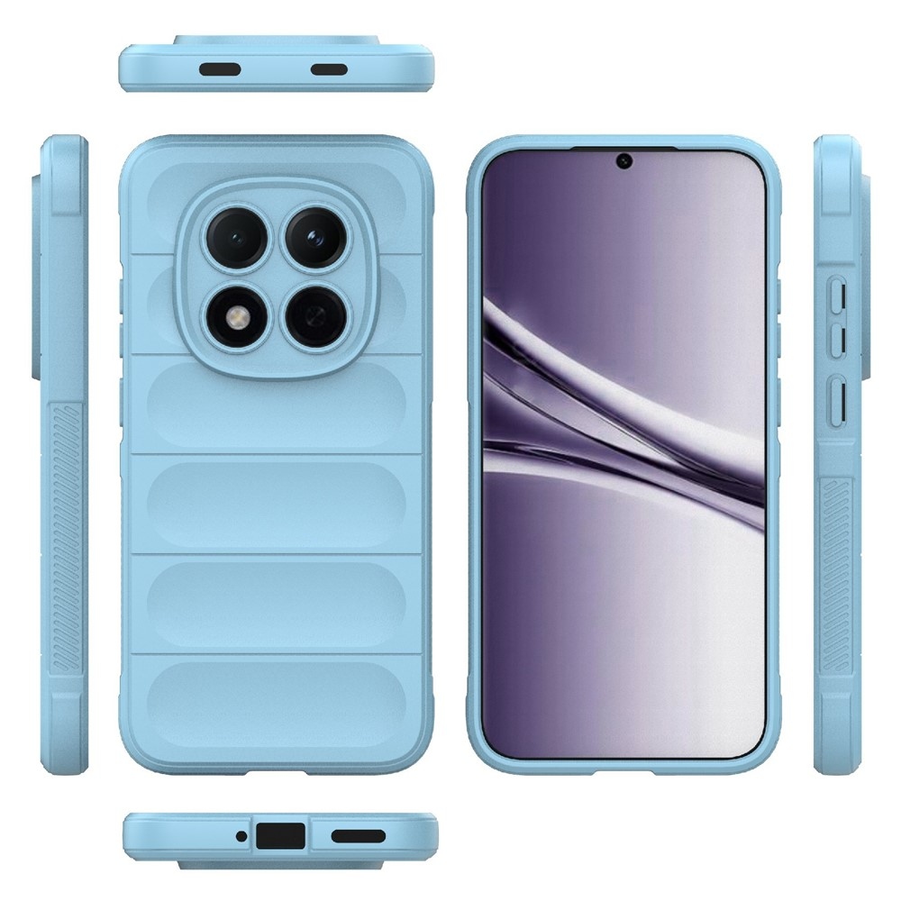 Rugg odolný gelový obal na Xiaomi Redmi Note 15 Pro 5G - světlemodrý