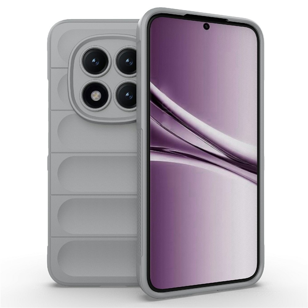 Rugg odolný gelový obal na Xiaomi Redmi Note 15 Pro+ 5G - světlešedý