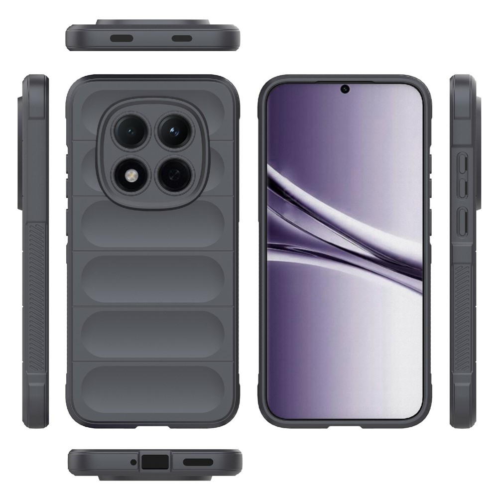 Rugg odolný gelový obal na Xiaomi Redmi Note 15 Pro 5G - tmavěšedý