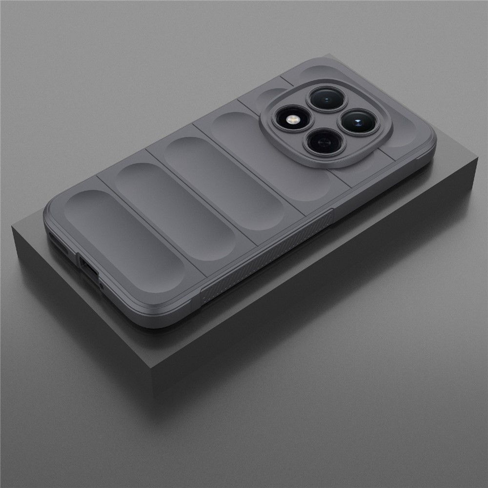 Rugg odolný gelový obal na Xiaomi Redmi Note 15 Pro 5G - tmavěšedý