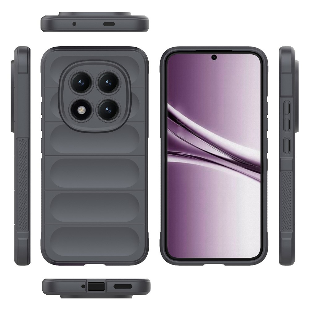 Rugg odolný gelový obal na Xiaomi Redmi Note 15 Pro+ 5G - tmavěšedý