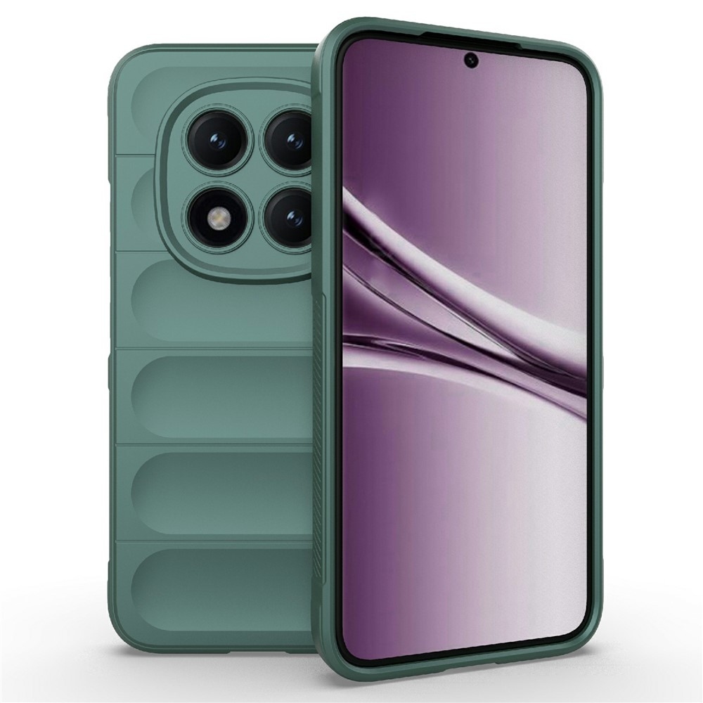 Rugg odolný gelový obal na Xiaomi Redmi Note 15 Pro+ 5G - zelený