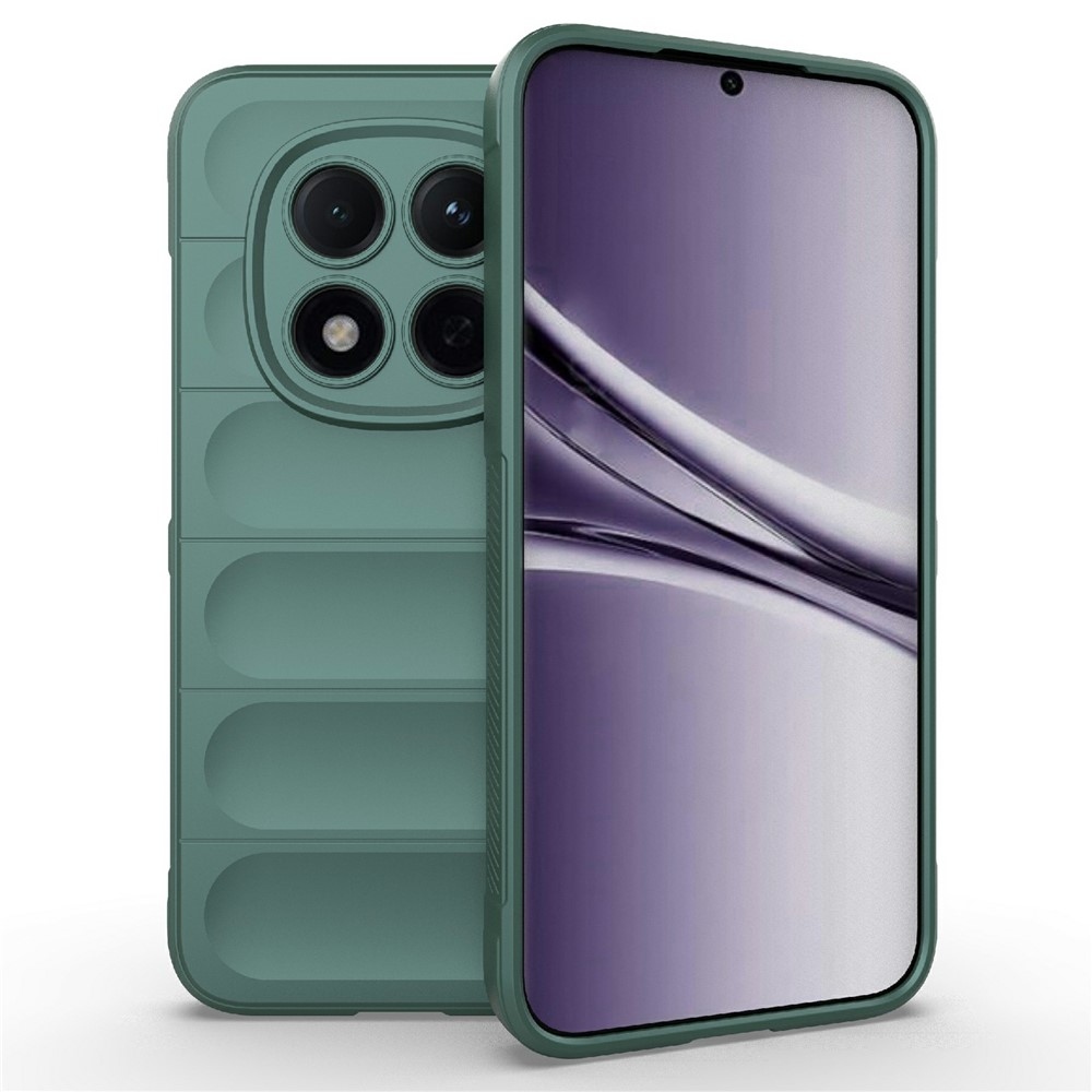 Rugg odolný gelový obal na Xiaomi Redmi Note 15 Pro 5G - zelený