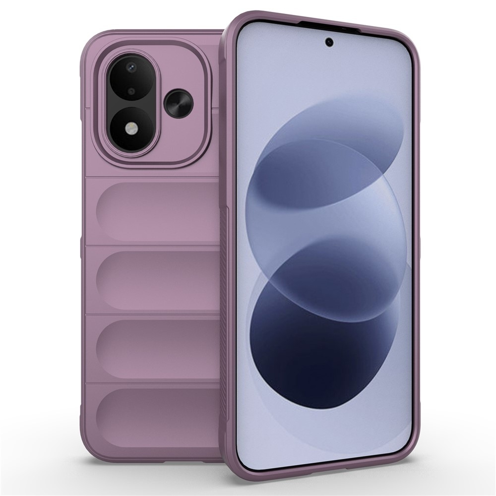 Rugg odolný gelový obal na Xiaomi Redmi Note 17 4G/5G - světlefialový