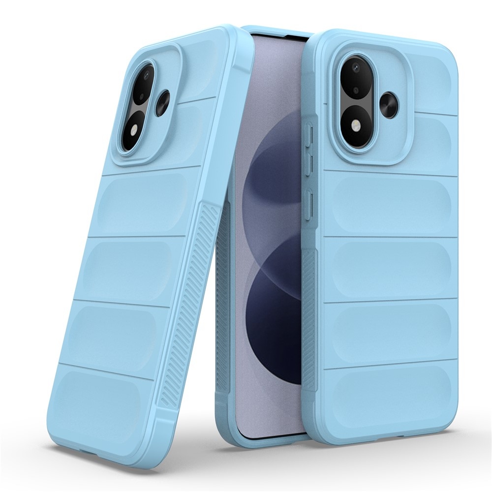 Rugg odolný gelový obal na Xiaomi Redmi Note 17 4G/5G - světlemodrý