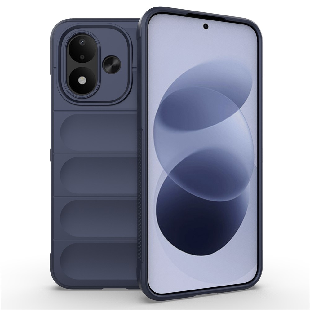 Rugg odolný gelový obal na Xiaomi Redmi Note 17 4G/5G - tmavěmodrý