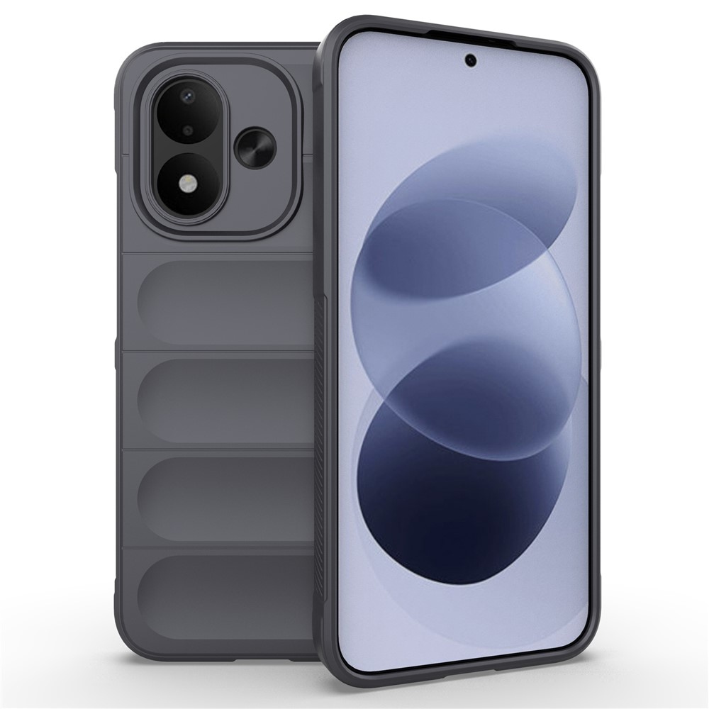 Rugg odolný gelový obal na Xiaomi Redmi Note 17 4G/5G - tmavěšedý