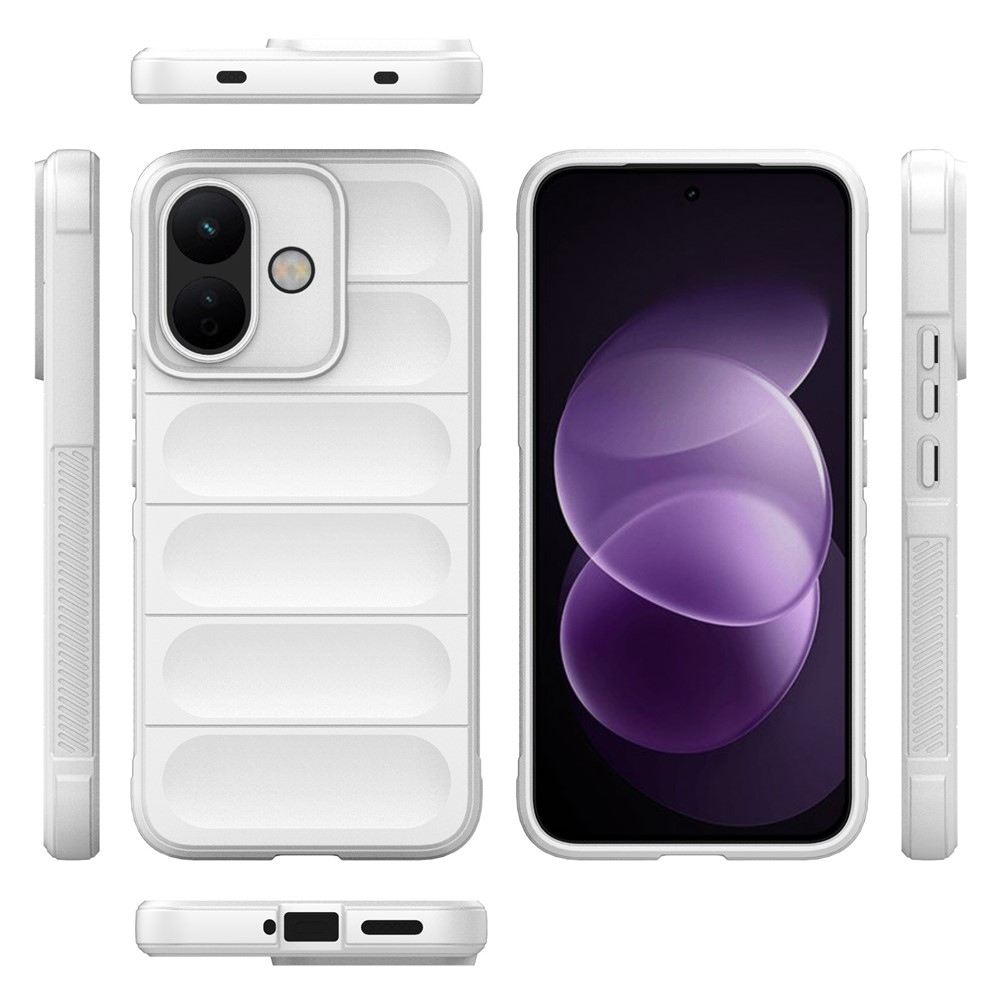 Rugg odolný gelový obal na Xiaomi Redmi Note 17 Pro 5G - bílý