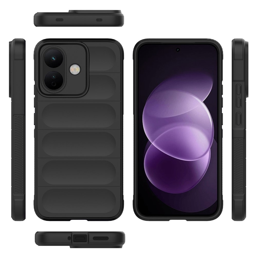 Rugg odolný gelový obal na Xiaomi Redmi Note 17 Pro 5G - černý