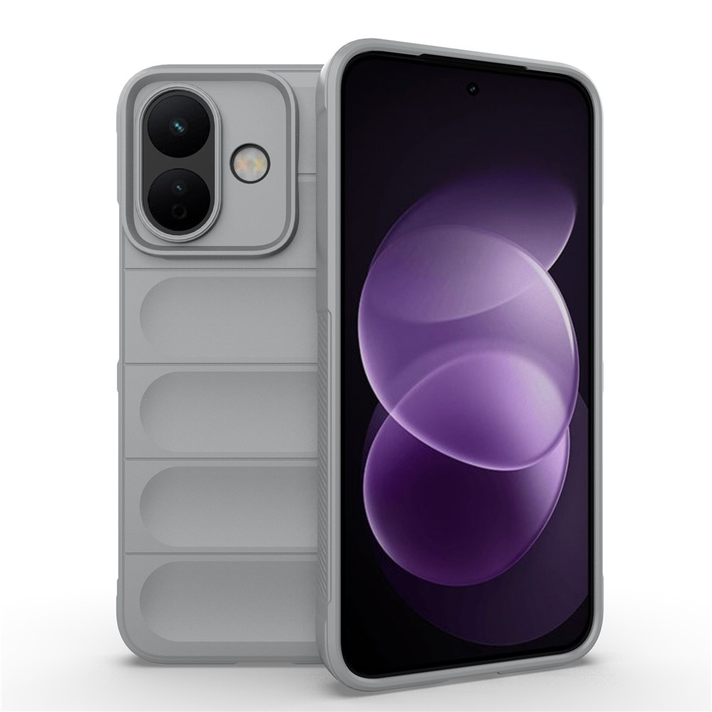 Rugg odolný gelový obal na Xiaomi Redmi Note 17 Pro 5G - světlešedý