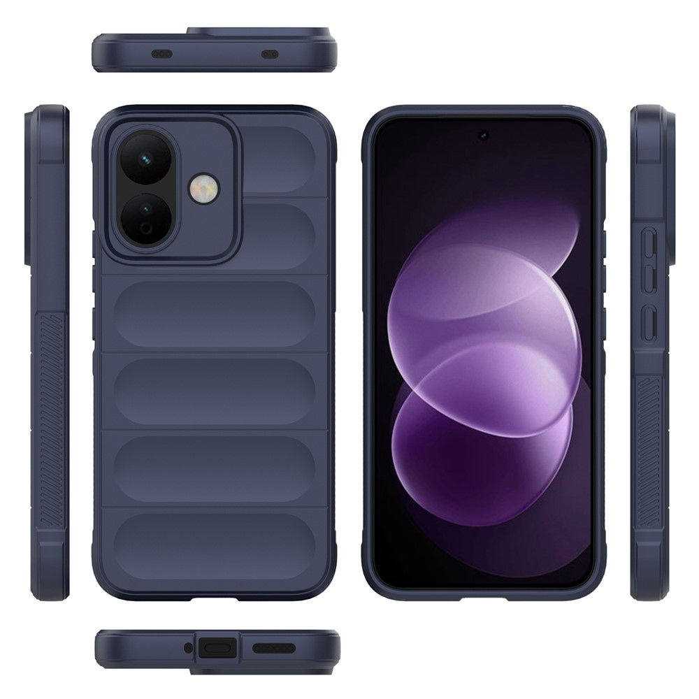 Rugg odolný gelový obal na Xiaomi Redmi Note 17 Pro 5G - tmavěmodrý