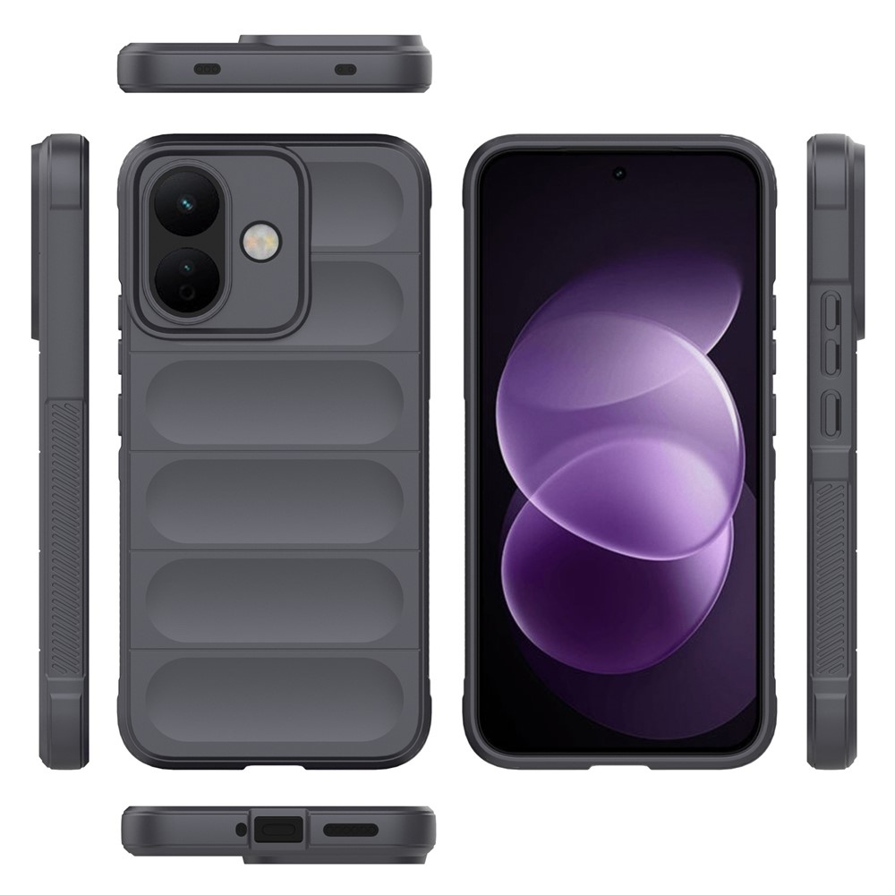 Rugg odolný gelový obal na Xiaomi Redmi Note 17 Pro 5G - tmavěšedý