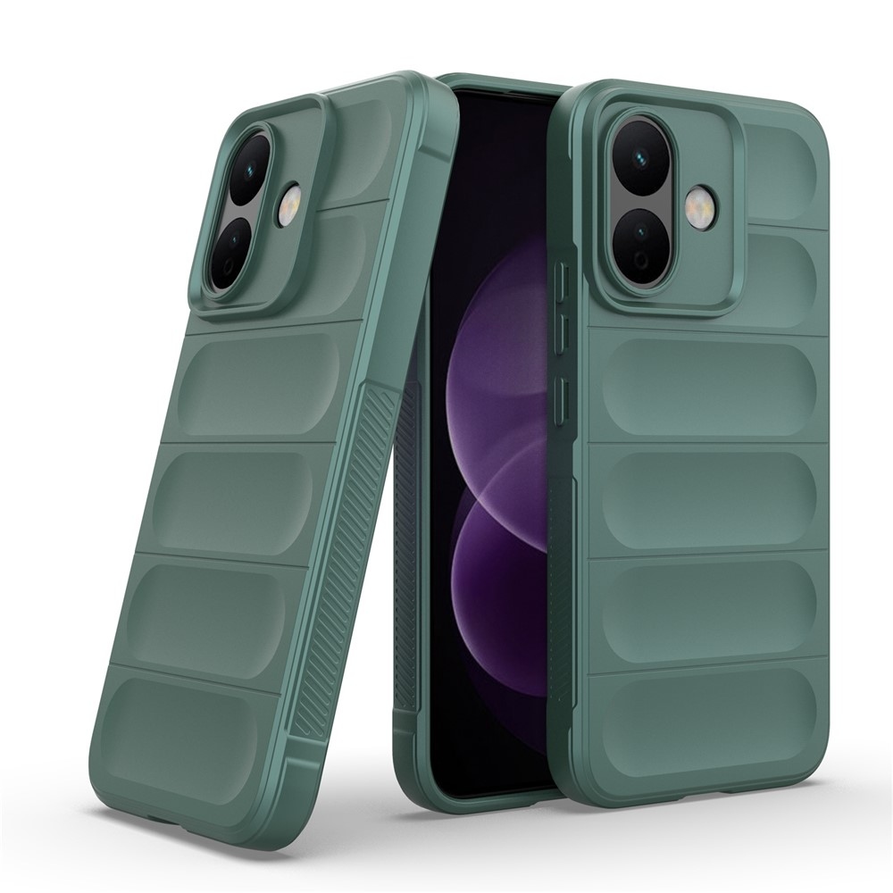 Rugg odolný gelový obal na Xiaomi Redmi Note 17 Pro 5G - zelený