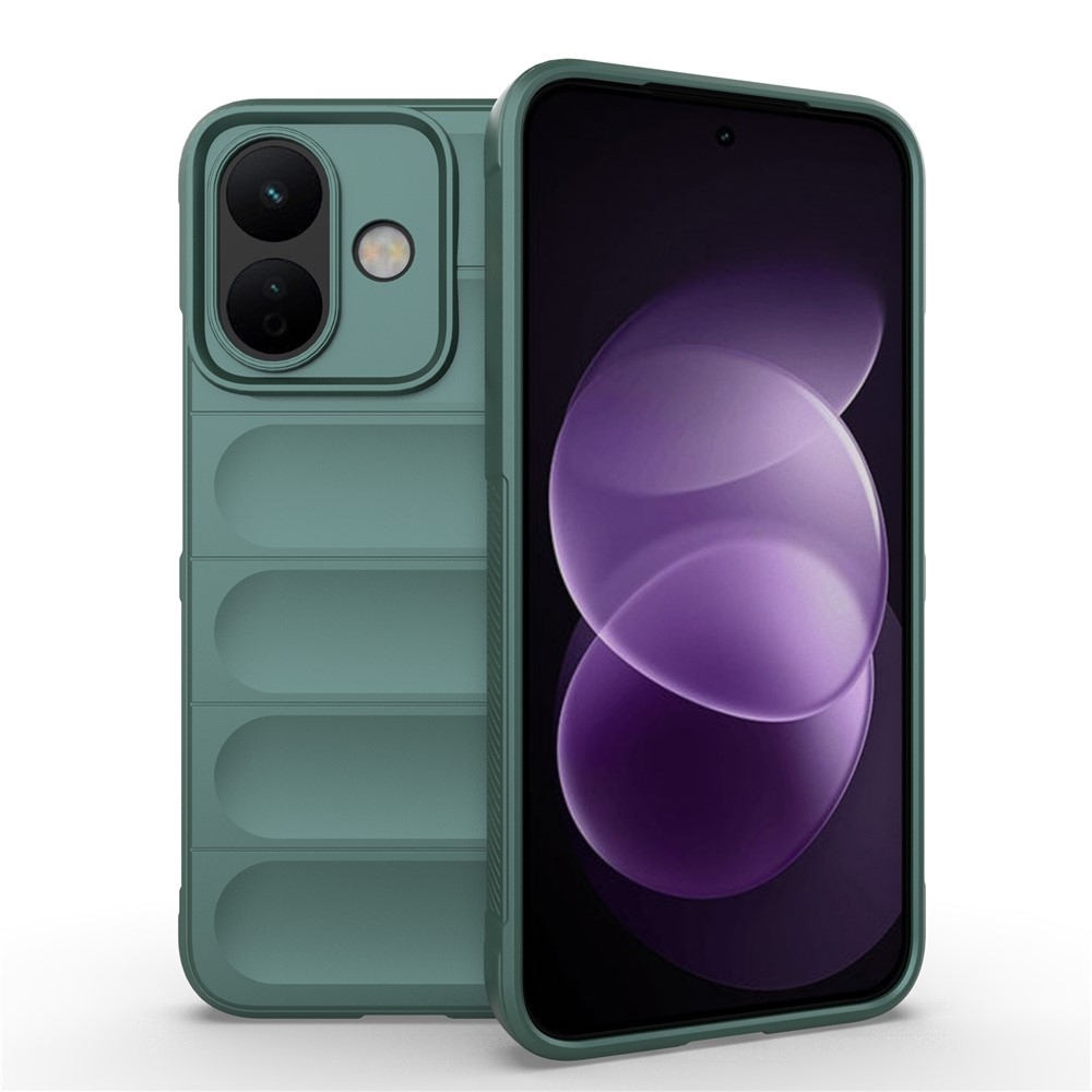 Rugg odolný gelový obal na Xiaomi Redmi Note 17 Pro 5G - zelený