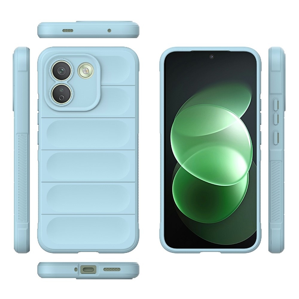Rugg odolný gelový obal na Xiaomi Redmi Note 17 Pro Max 5G - světlemodrý
