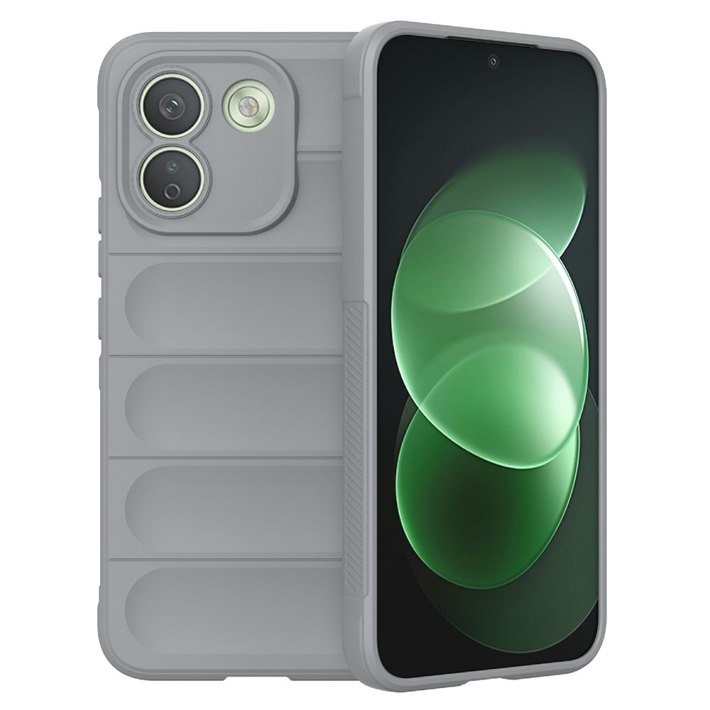 Rugg odolný gelový obal na Xiaomi Redmi Note 17 Pro Max 5G - světlešedý