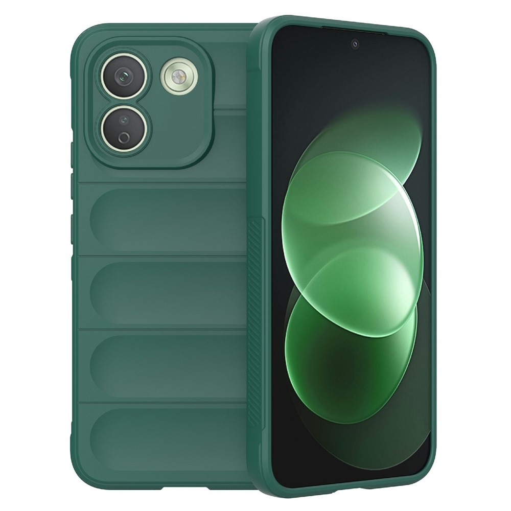 Rugg odolný gelový obal na Xiaomi Redmi Note 17 Pro Max 5G - zelený