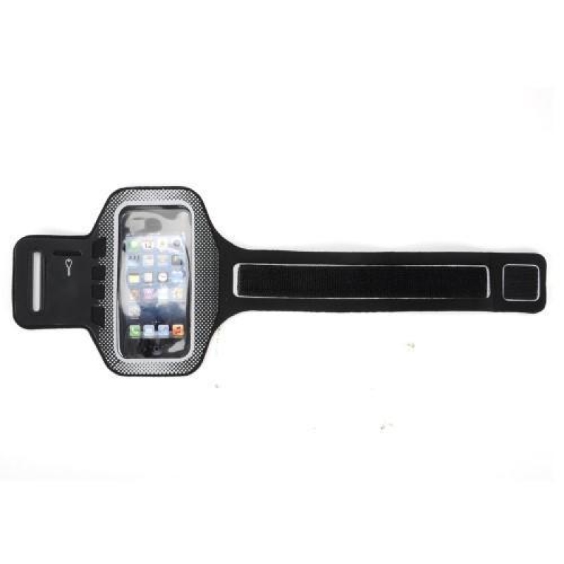 RunX7 sportovní pouzdro na ruku pro telefony do 125*60 mm - černé