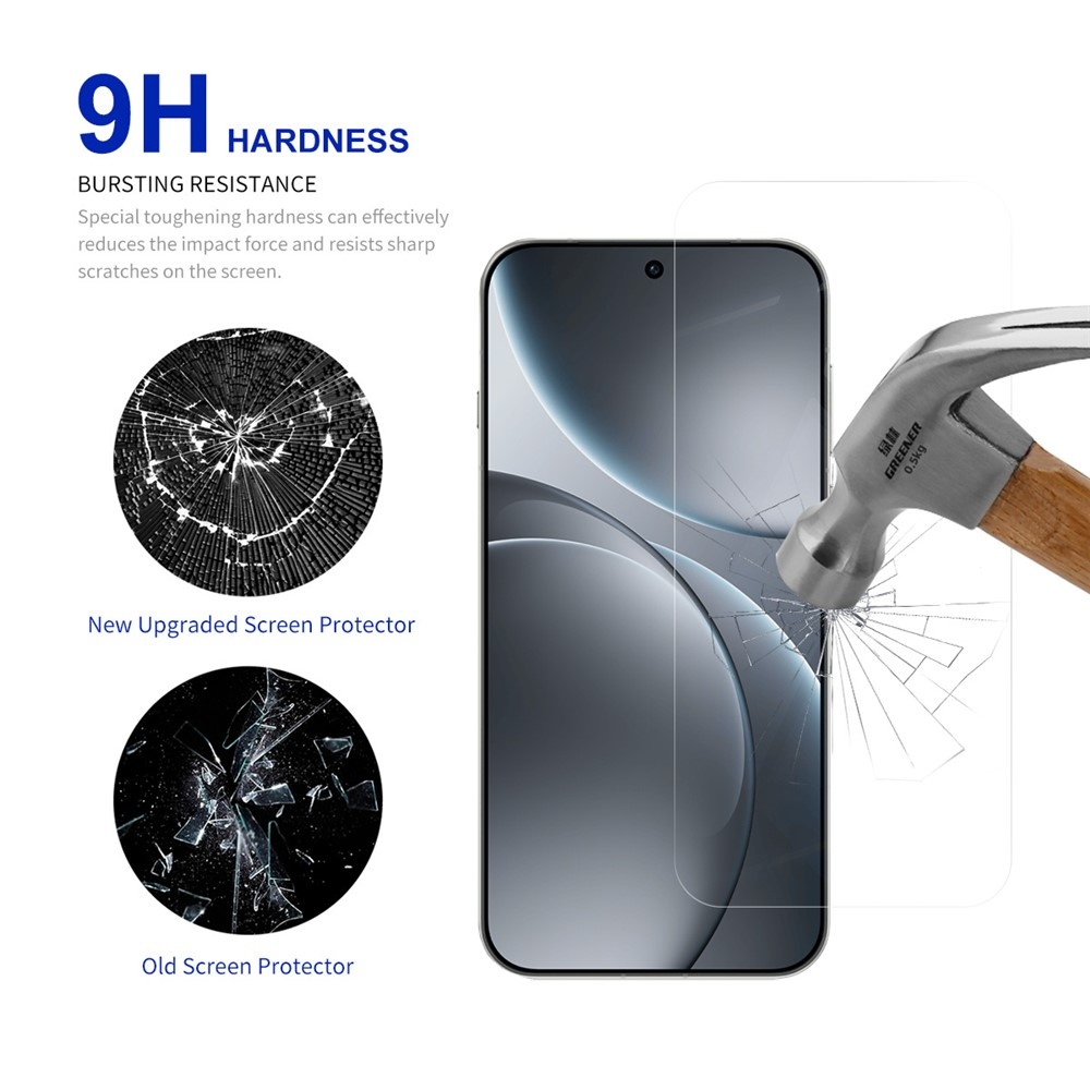 RURI 2.5D tvrzené sklo na mobil Oppo Find X9 Pro 5G