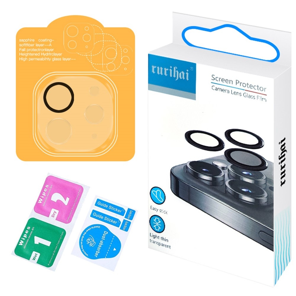 RURI 3D sklo čočky fotoaparátu na tablet iPad Pro 11 (2024)/(2025)