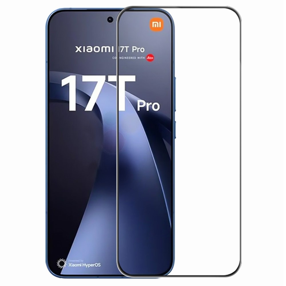 RURI celoplošné tvrzené sklo na mobil Xiaomi 17T Pro