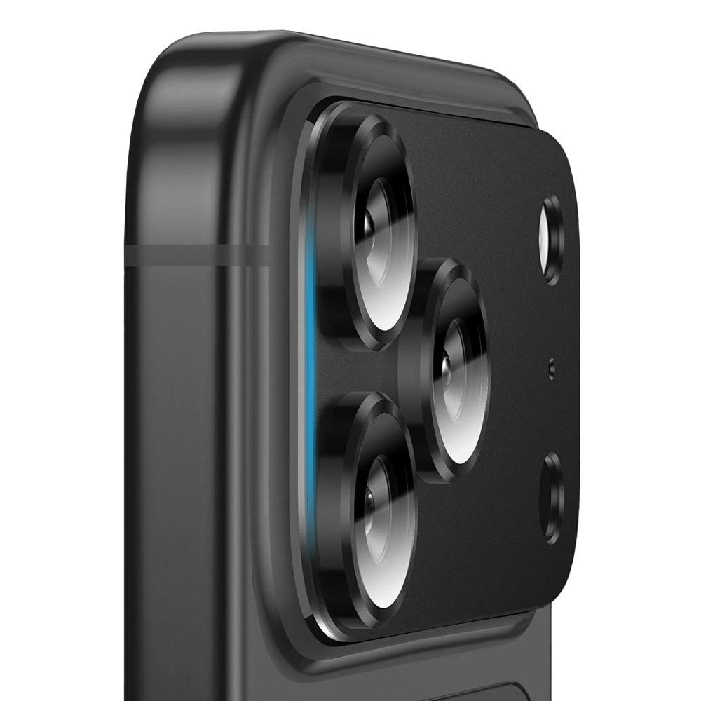 RURI sklo čočky fotoaparátu na mobil iPhone 18 Pro Max - černé