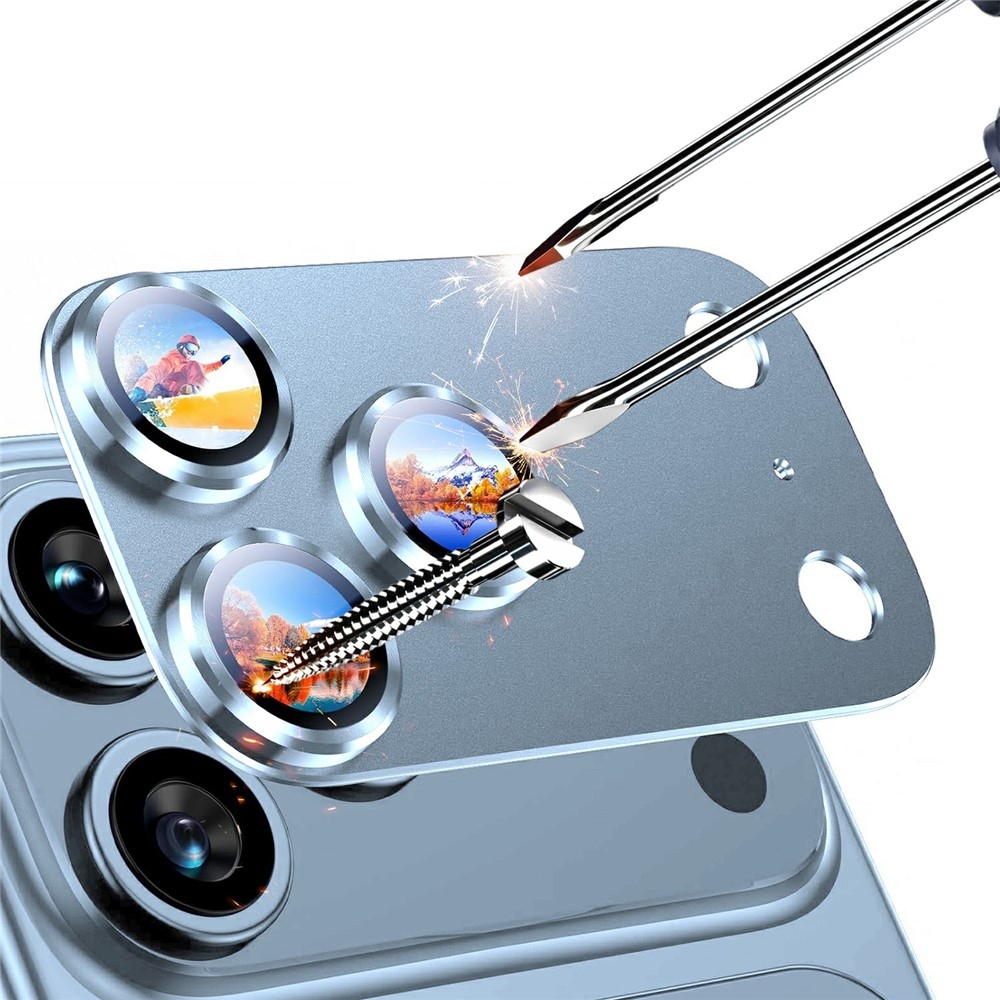 RURI sklo čočky fotoaparátu na mobil iPhone 18 Pro Max - modré