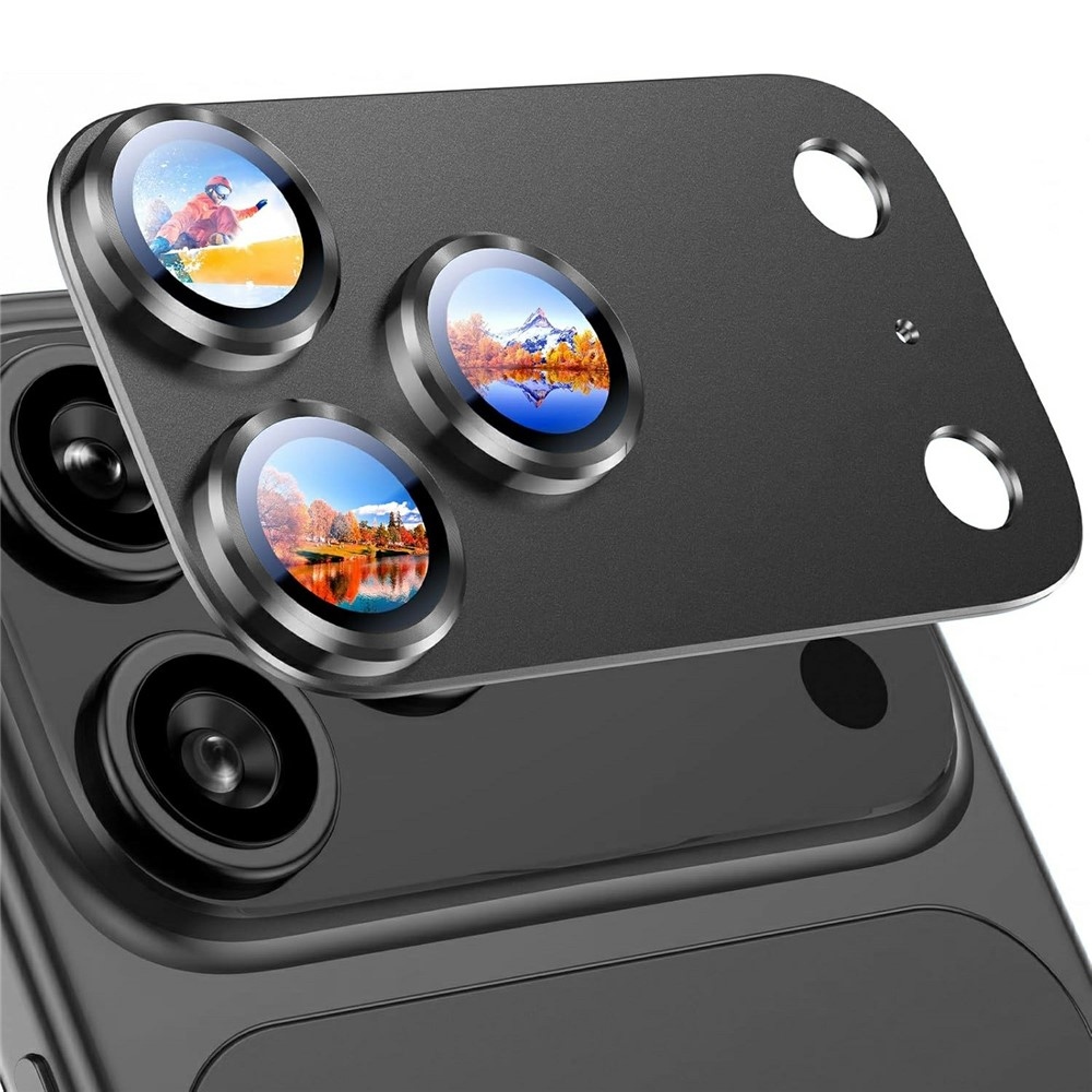 RURI sklo čočky fotoaparátu na mobil iPhone 18 Pro Max - šedé