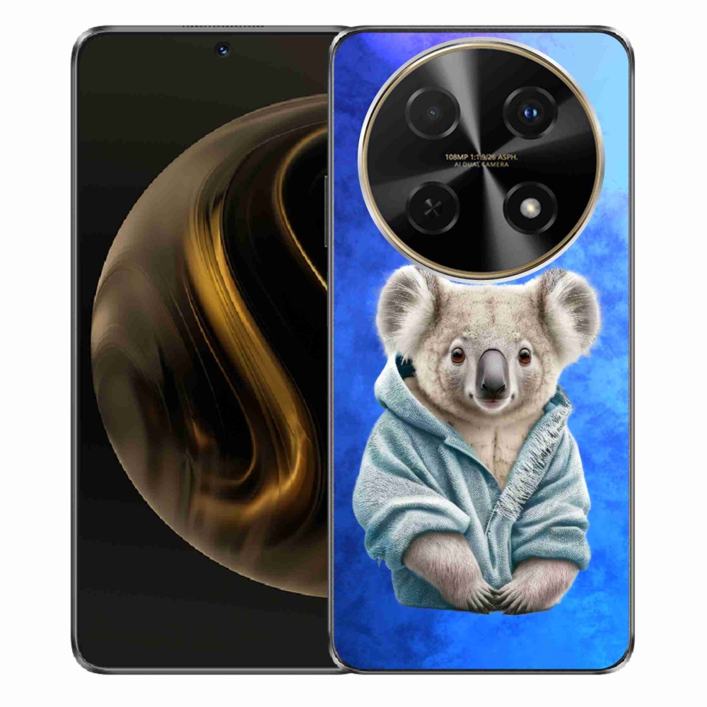 Gelový kryt mmCase na Huawei Nova 12i - koala ve svetru