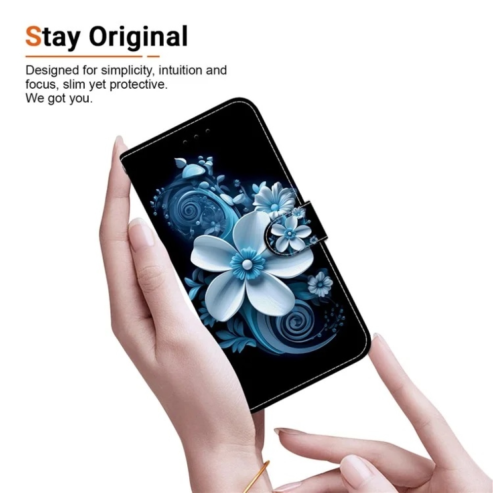 Versatile knížkové pouzdro na Samsung Galaxy A36 5G/A56 5G - orchidej
