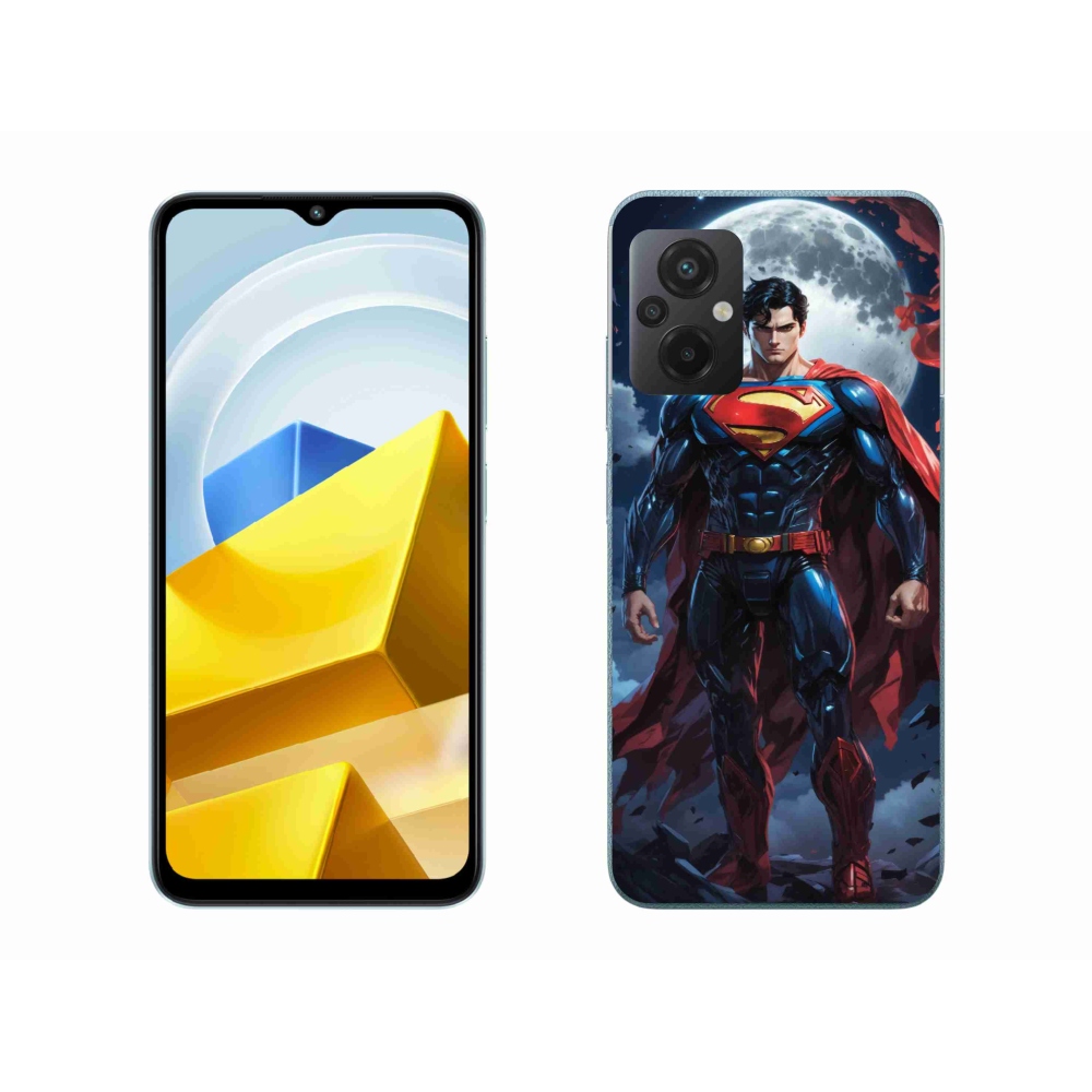 Gelový kryt mmCase na Xiaomi Poco M5 4G - superman
