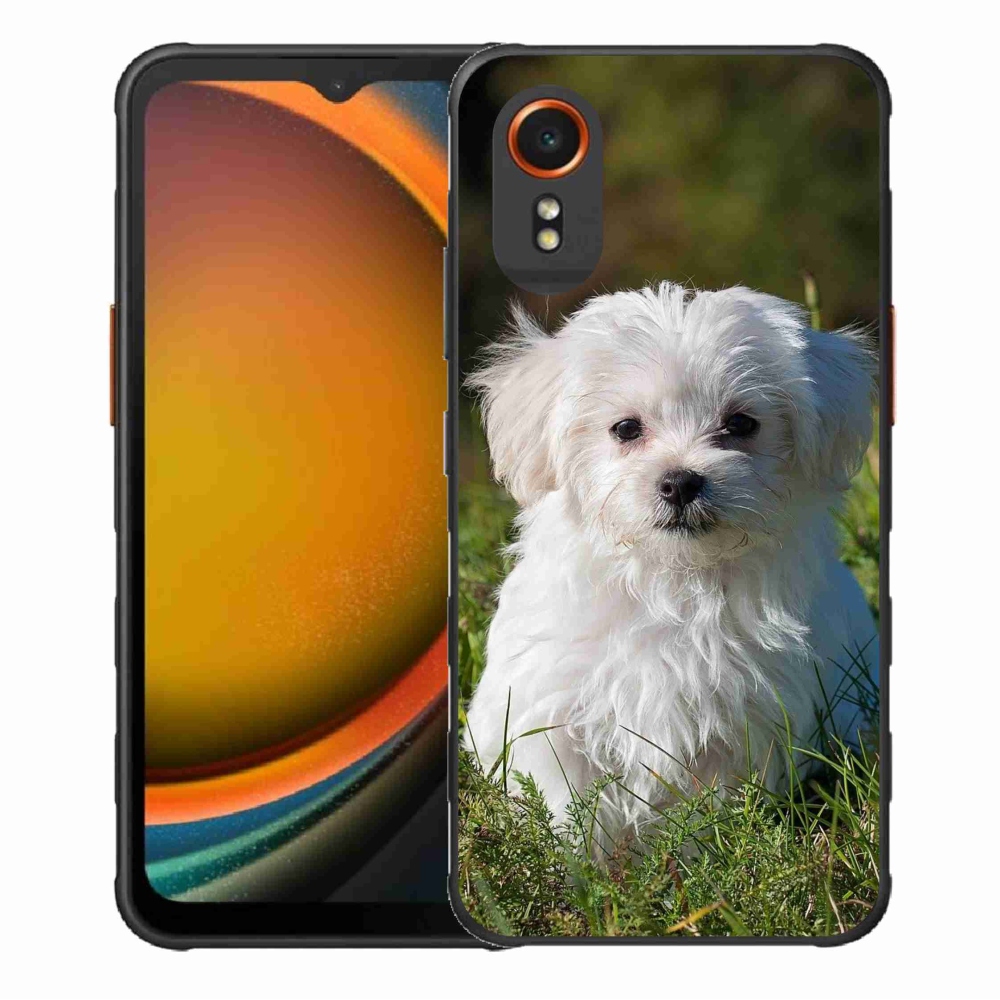 Gelový obal mmCase na Samsung Galaxy Xcover 7 - bišonek