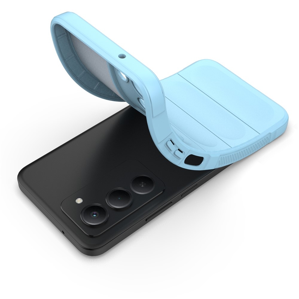 Rugg odolný gelový obal na Xiaomi Redmi 15 5G (169mm) - světlemodrý