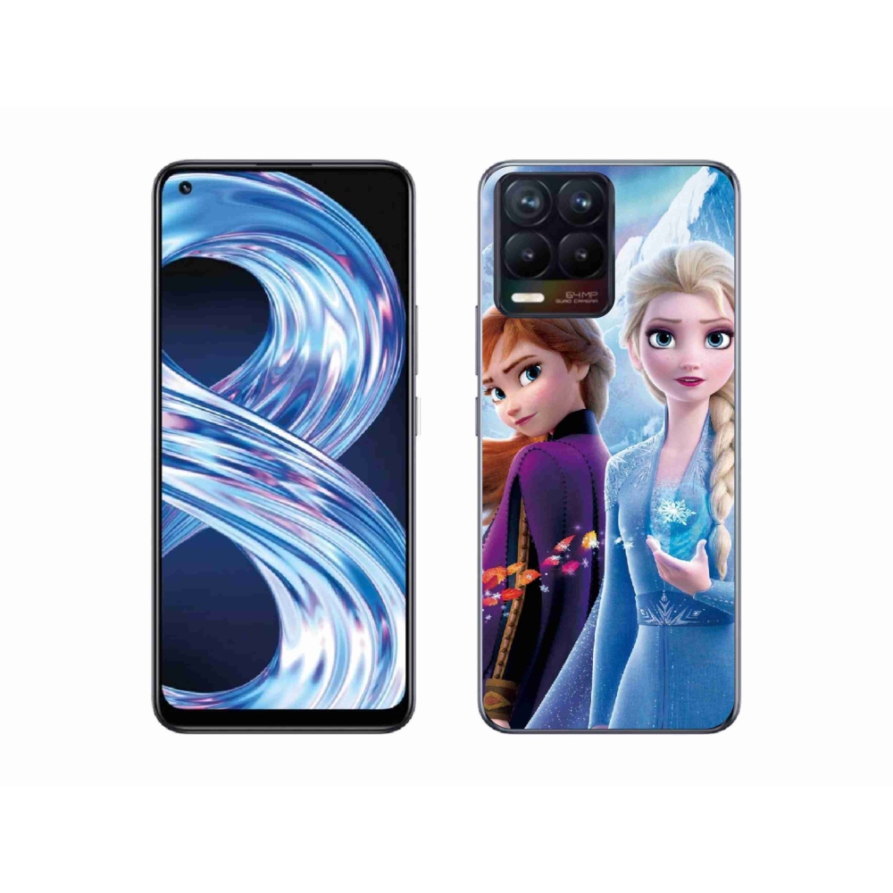 Gelový kryt mmCase na Realme 8 Pro - ledové království 3
