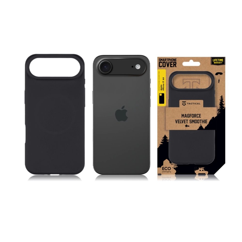Tactical MagForce Velvet Smoothie Kryt pro Apple iPhone 17 Air Asphalt