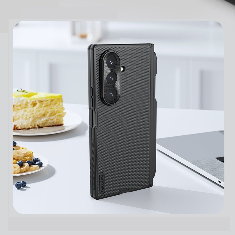 Nillkin Super Frosted FOLD Magnetic Pen Slot Zadní Kryt pro Samsung Galaxy Z Fold 7 Black