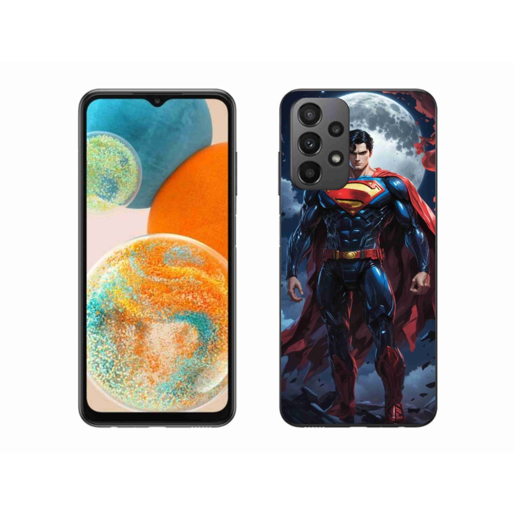 Gelový kryt mmCase na Samsung Galaxy A23 4G/5G - superman