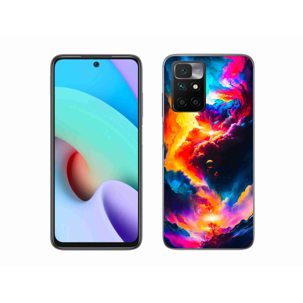 Gelový kryt mmCase na Xiaomi Redmi 10/Redmi 10 (2022) - abstraktní motiv