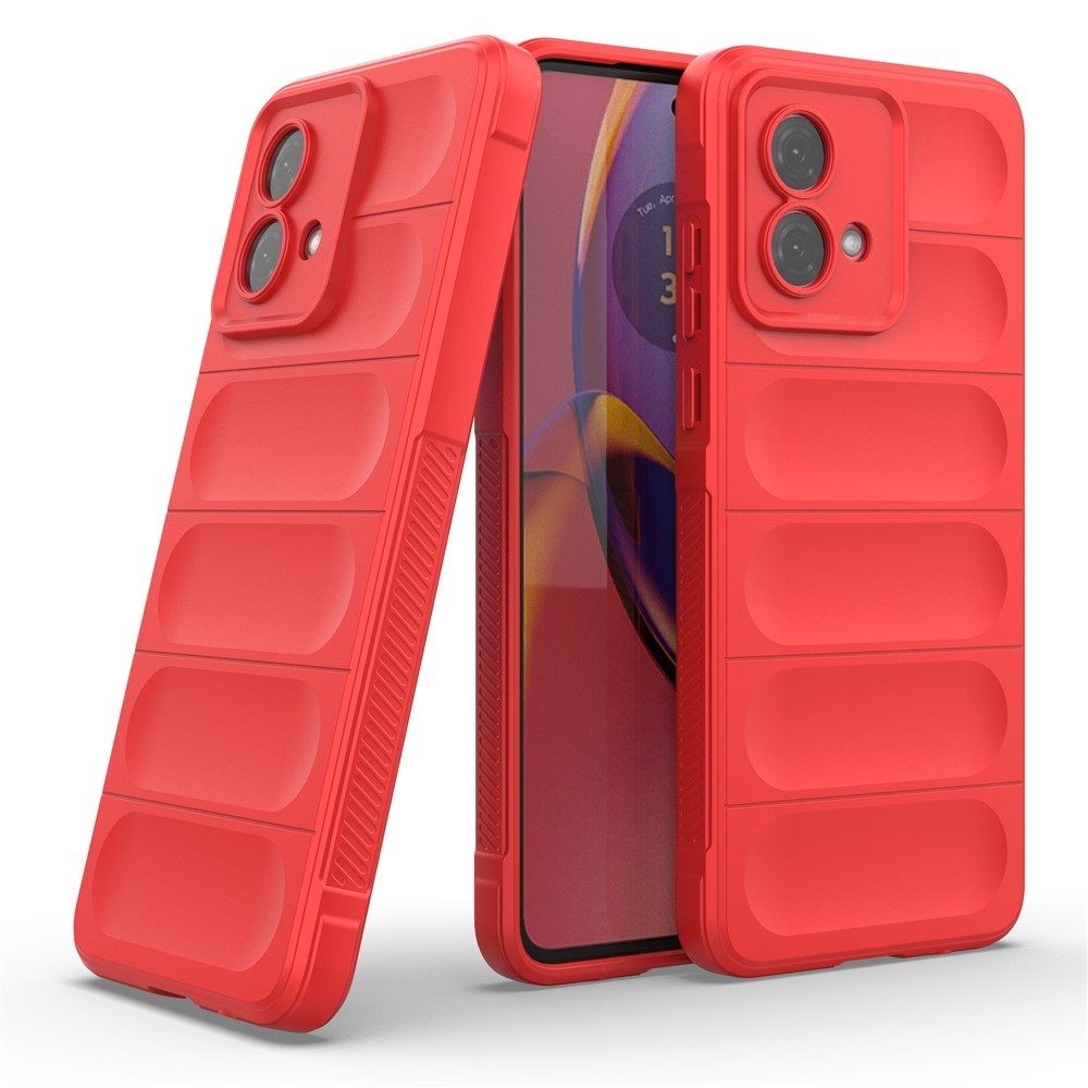 Rugg odolný gelový obal na Motorola Moto G84 5G - červený