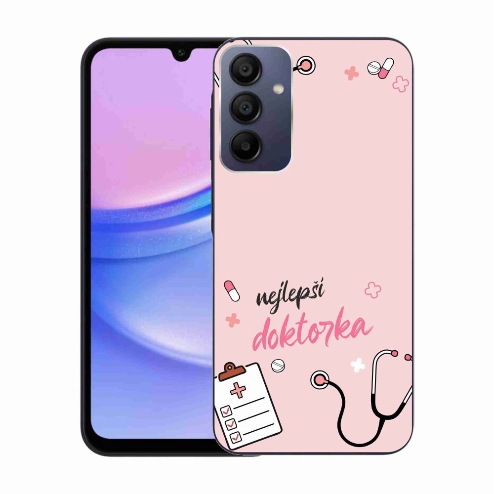 Gelový kryt mmCase na Samsung Galaxy A15 4G/5G - nejlepší doktorka