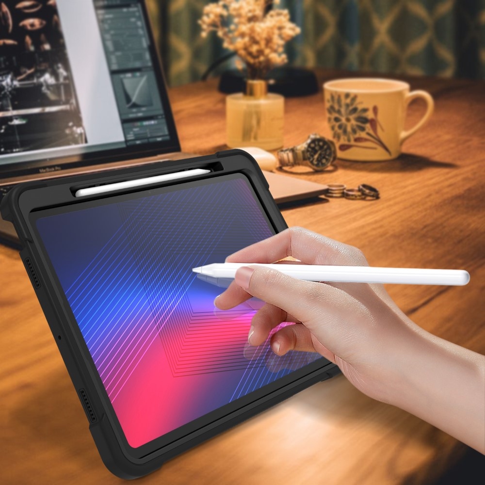 Kick odolný hybridní obal na iPad Pro 13 (2024) - černý