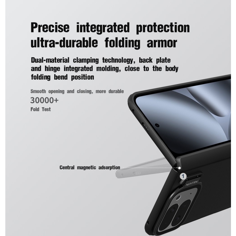 Nillkin Super Frosted Prop Magnetic Zadní Kryt pro Google Pixel 10 Pro Fold Black