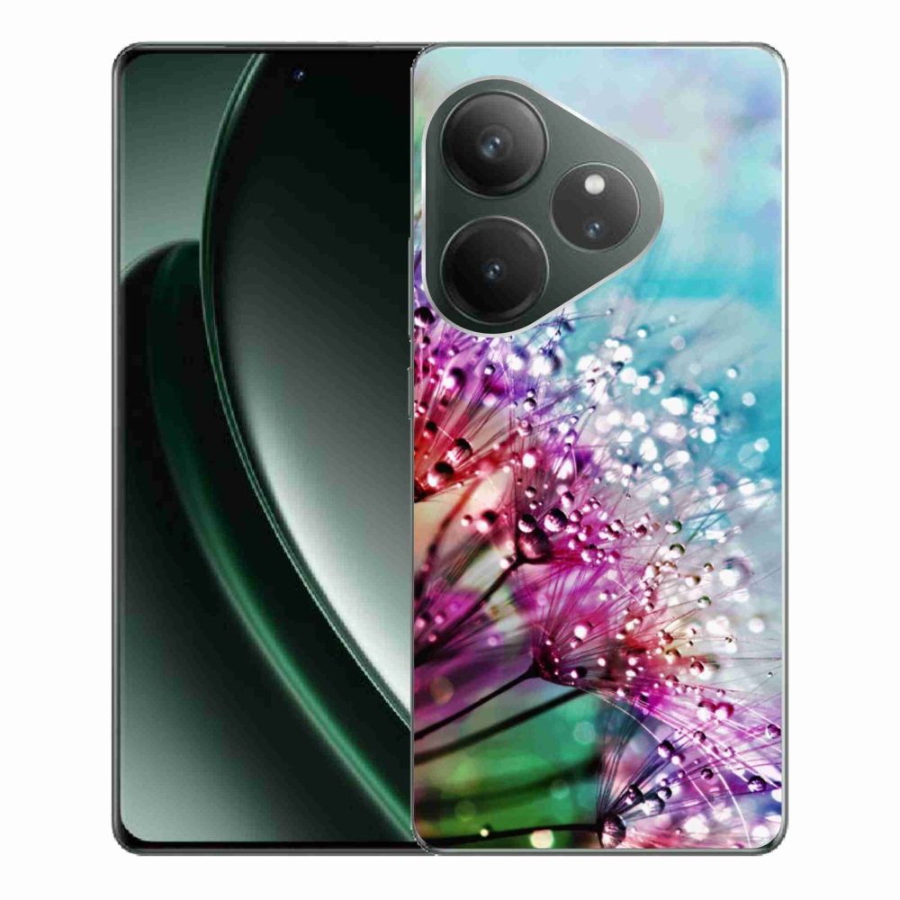 Gelový kryt mmCase na Realme GT 6 5G/GT 6T 5G - barevné květy