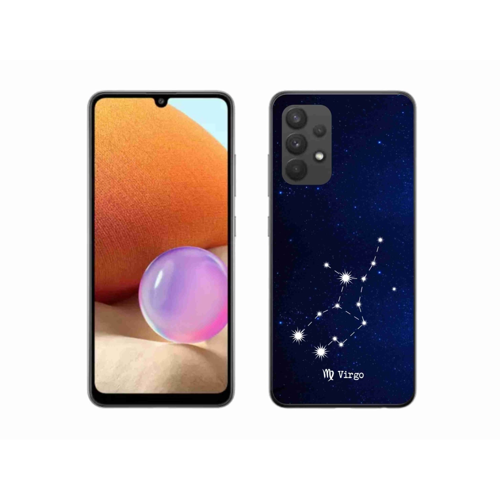 Gelový kryt mmCase na Samsung Galaxy A32 4G - souhvězdí Panny