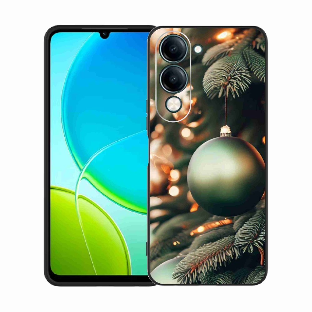 Gelový kryt mmCase na Vivo Y29s 5G - vánoční ozdoby 1