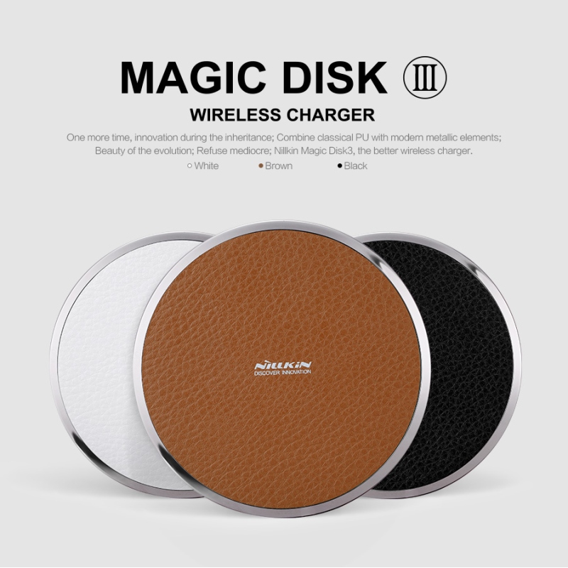 Nillkin Magic Disc 3 Bezdrátová nabíječka Black