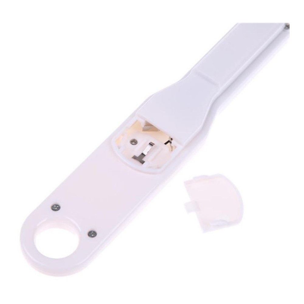 Odměrná elektronická lžíce s displejem pro vážení do 500 g - bílá