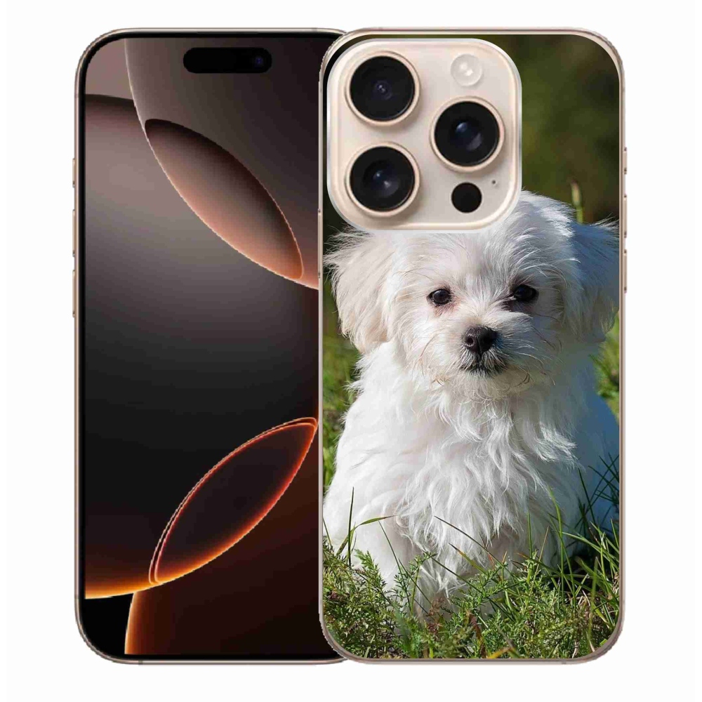 Gelový obal mmCase na iPhone 16 Pro Max - bišonek