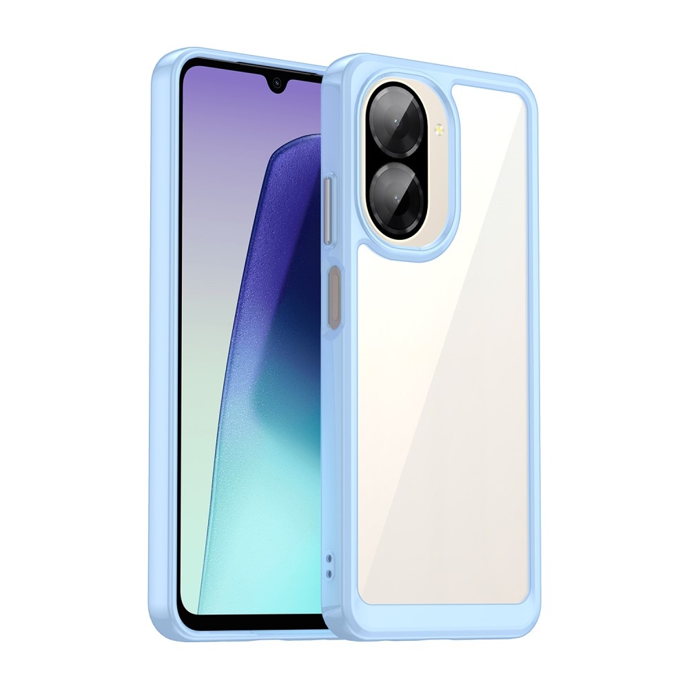 Gelový obal s pevnými zády na Xiaomi Redmi A5 (173.45x79.35x8.45mm) - modrý